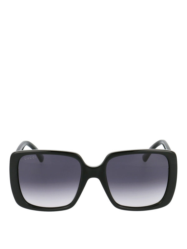 The Best Shops GUCCI: sunglasses - Square over sunglasses